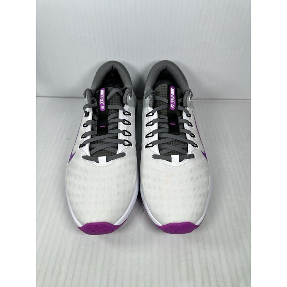 Size 10 Nike Free Golf Next Nature Iron Grey Vivid Purple FN0332-104 Men’s NEW main image 5